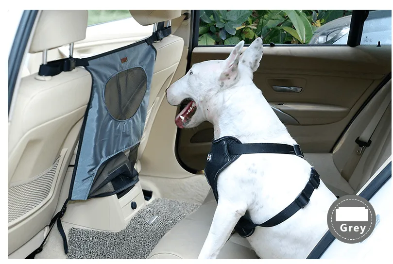 Pet Guard Car Rear Seat Safety Barrier by Dog Hugs Cat