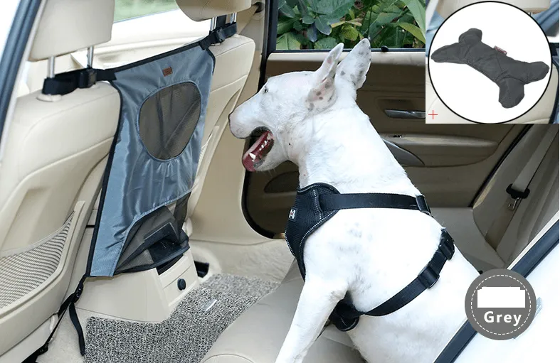 Pet Guard Car Rear Seat Safety Barrier by Dog Hugs Cat