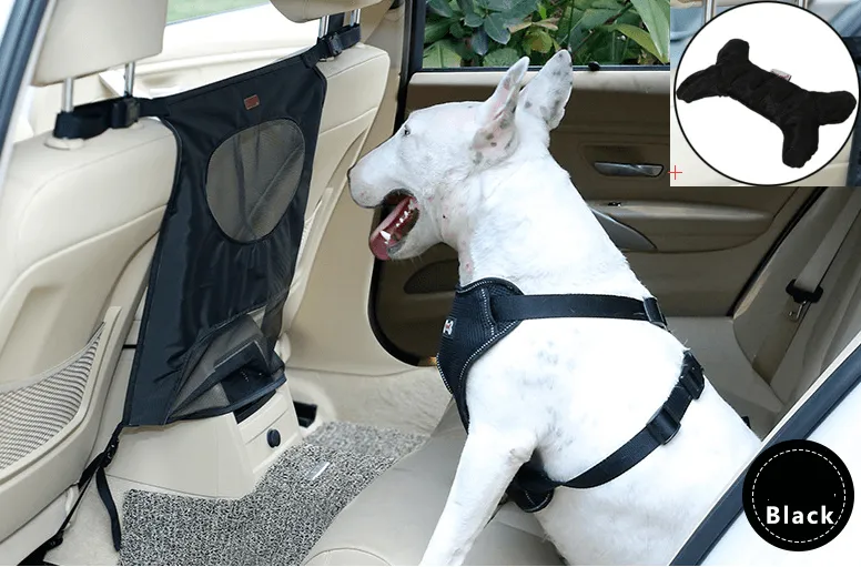 Pet Guard Car Rear Seat Safety Barrier by Dog Hugs Cat