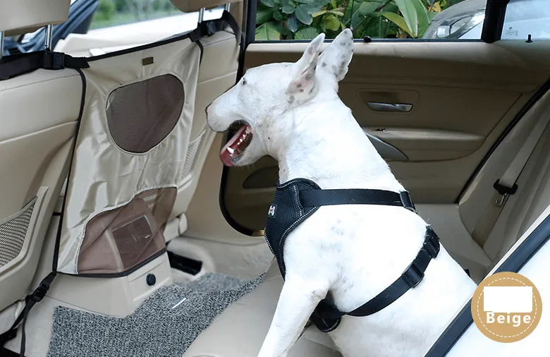 Pet Guard Car Rear Seat Safety Barrier by Dog Hugs Cat