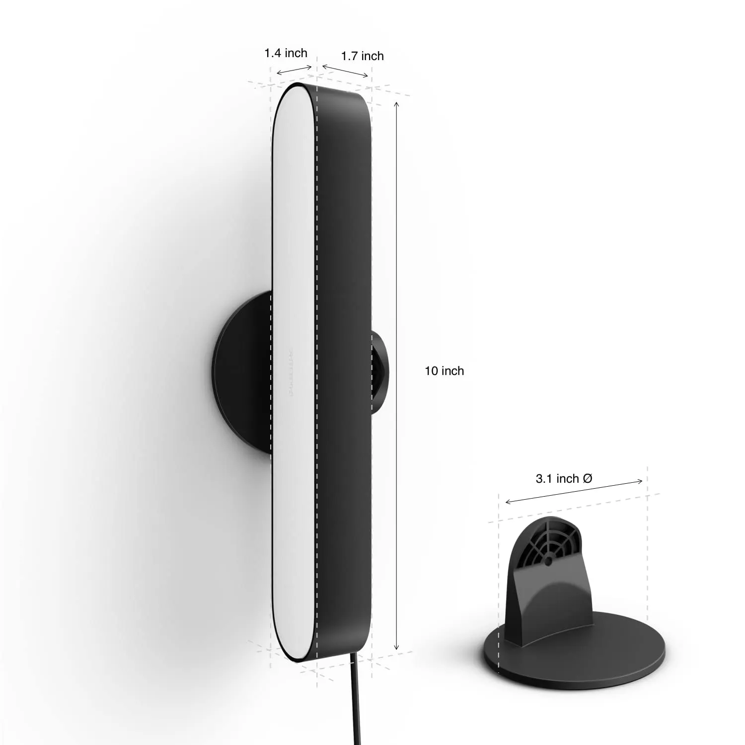 Philips Hue Play White & Color Smart Light Extension, Hub Required/NO Power Supply Included (Smart Lighting Compatibility with Amazon Alexa, Apple Homekit & Google Home)