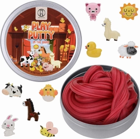 Play Putty Therapy Putty for Kids with Charms in The Barn Theraputty Soft Resistance, Increase fine Motor Skills and Finger Strength, Occupational and Physical Therapist Recommended