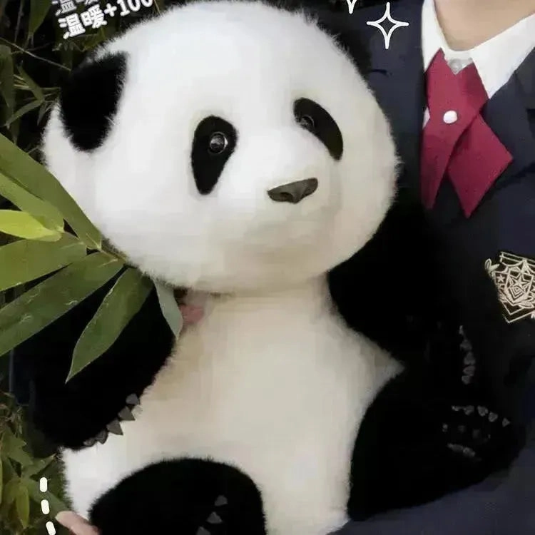 Plush Lifelike Panda Electric Heating Bag