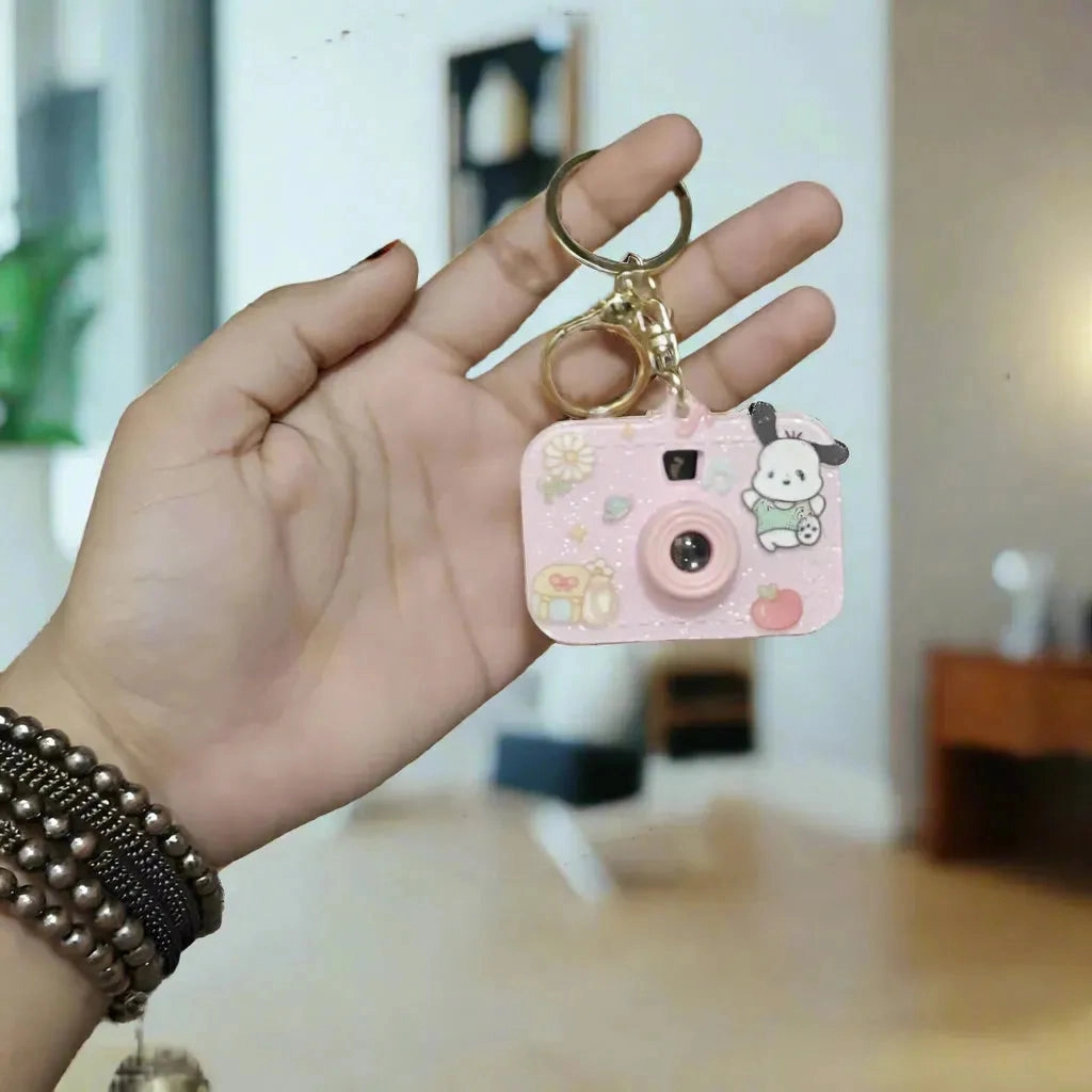 Pocket Pixie Click Character Camera Keychain