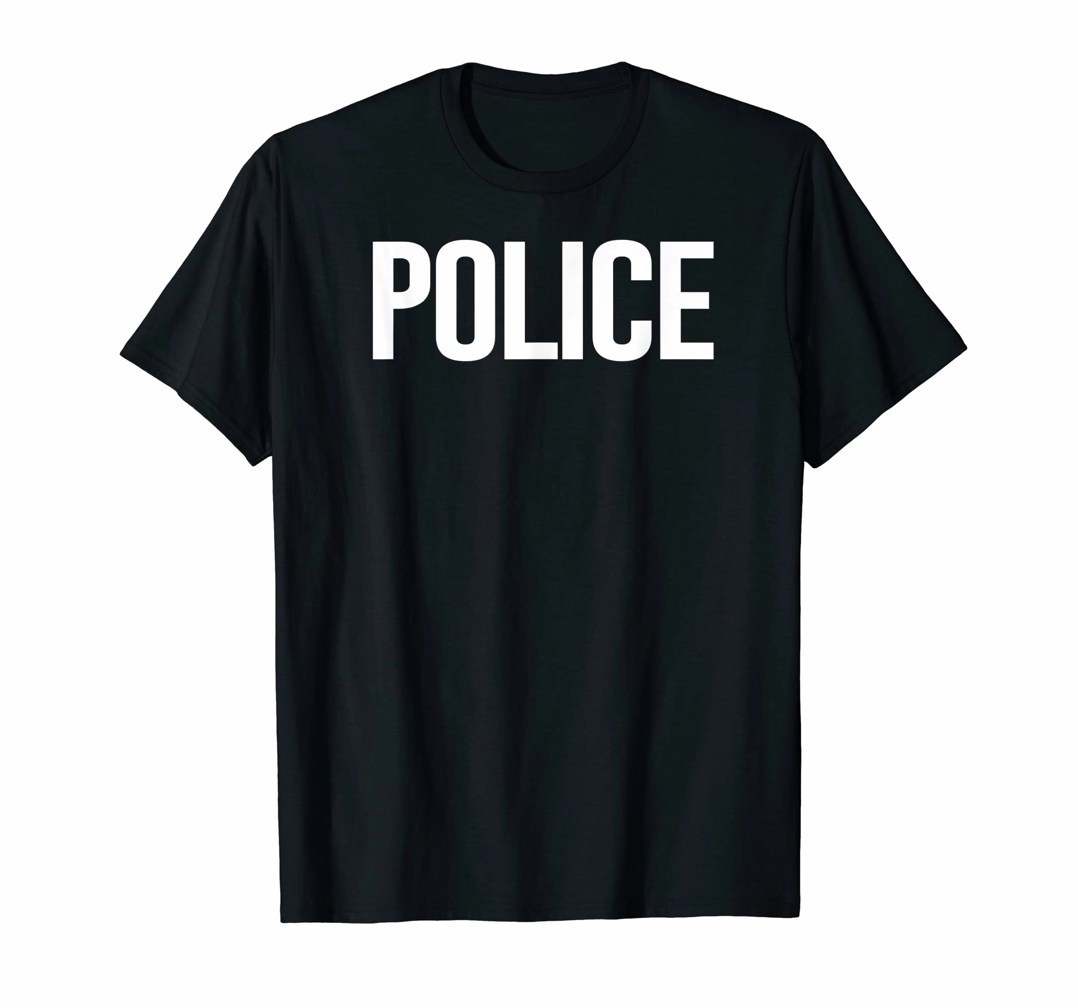 Police Costume Shirt for Kids, Policeman Uniform T-Shirt