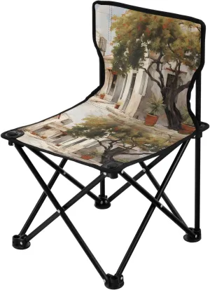 Portable Camping Folding Chairs Foldable Chair Small Corner Lightweight Backpacking Outdoor Outside Fishing
