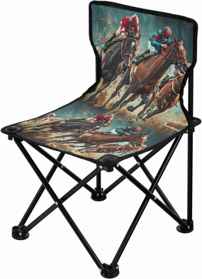 Portable Camping Folding Chairs Foldable Chair Small Racecourse Lightweight Backpacking Outdoor Outside Fishing