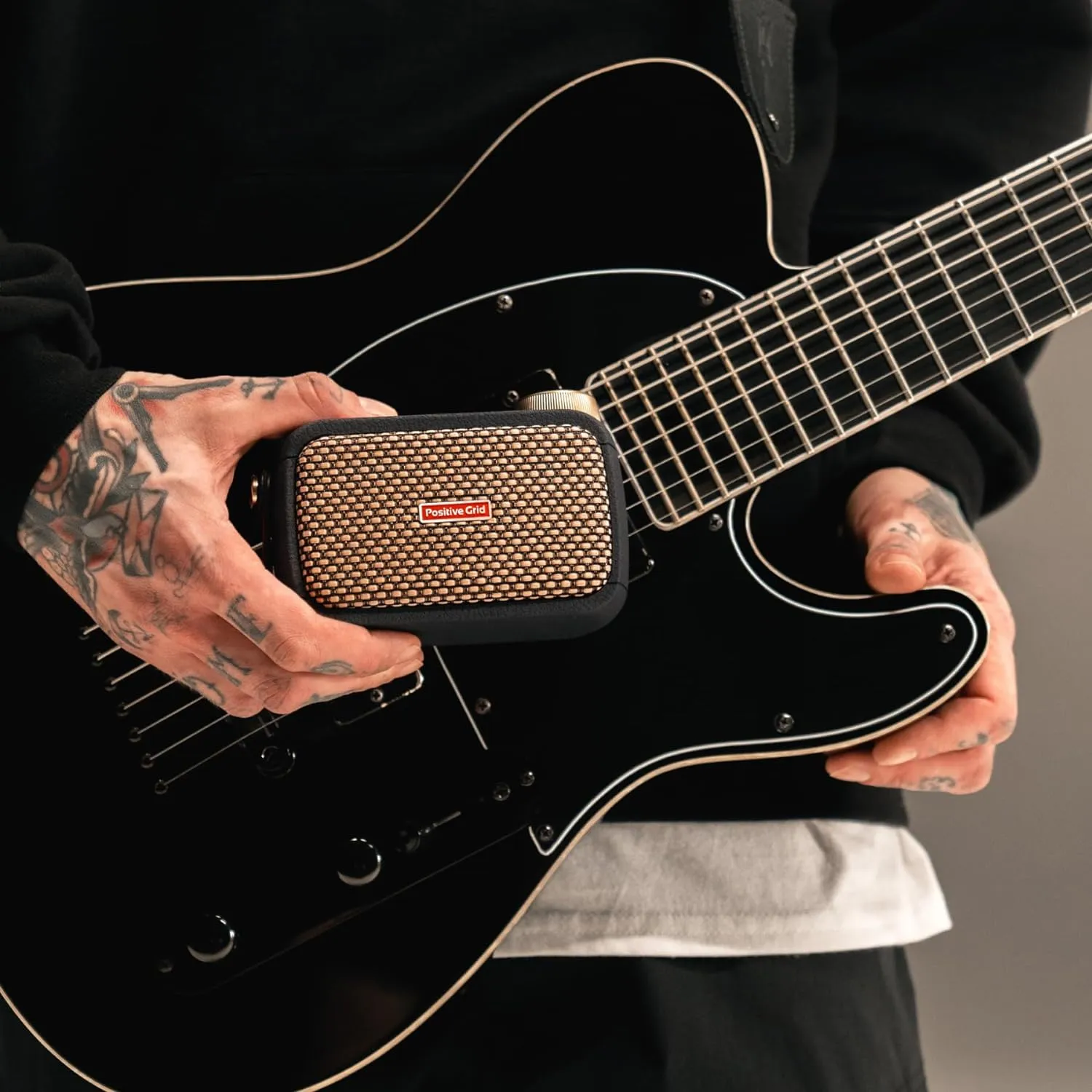 Positive Grid Spark GO 5W Ultra-Portable Smart Guitar Amp, Headphone Amp & Bluetooth Speaker with Smart App for Electric Guitar, Acoustic or Bass