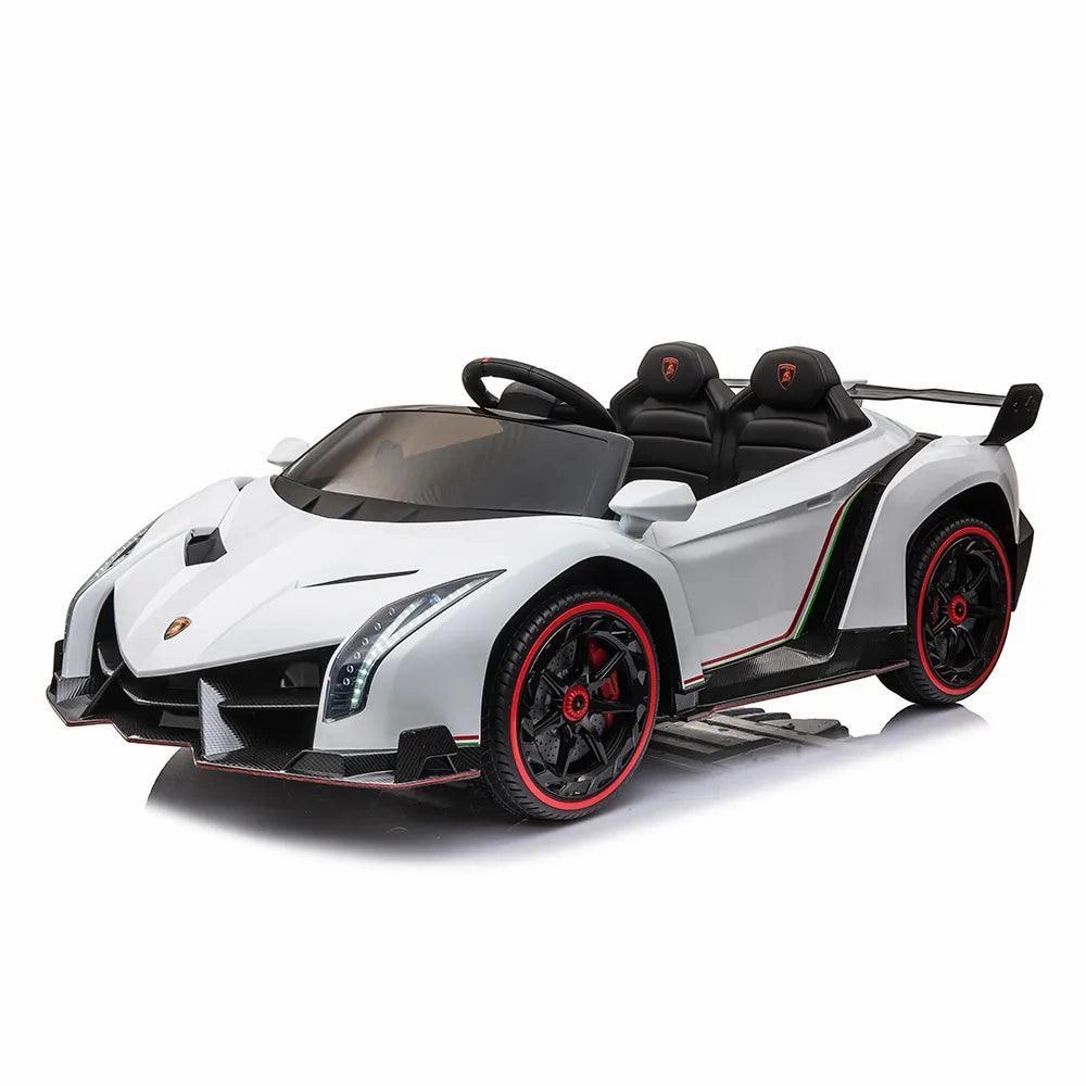 Premium Lamborghini Aventador Ride-On Toy Car for Kids 4x4 with  Remote Control  Storage