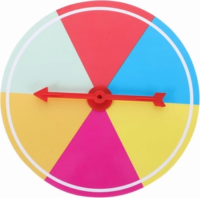 Prize Wheel Game Board for Party Games Raffles Events Lightweight Portable for Luck Draws Carnival Fun and Nights