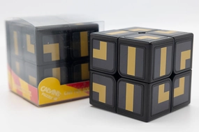 QiYi OS Cube 2x2 (Golden Maze Stickers)
