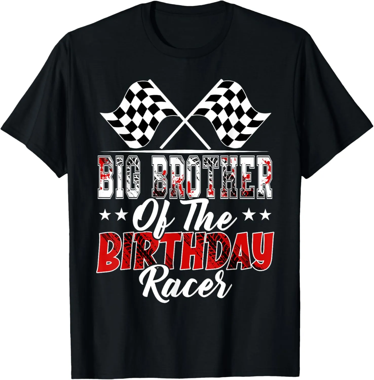 Race Car Big Brother Of The Birthday Racer Racing Family T-Shirt