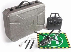 Rage R/C RGR6053 Hero-Copter, 4-Blade RTF Helicopter; SWAT