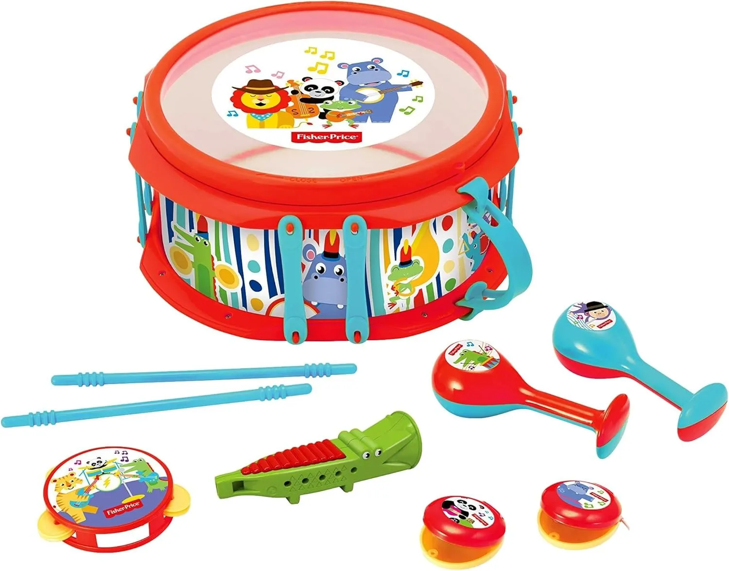 Rainforest Musical Band Drum Set