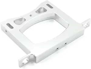 RC Car Accessories for WPL C14 C24 B14 B24 B16 B36 1/16 Metal Rear Bumper RC Car Upgrade Parts Accessories(Silver)