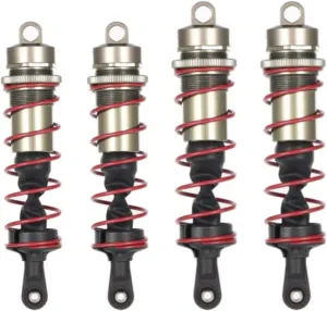 Rc Damper Shock Absorber For ZD For Racing For HPI For Flux 107016 1/8 4Pcs Shock Absorber 120mm Front 140mm Rear Metal Damper Suspension RC Car Parts Upgrade Replacement