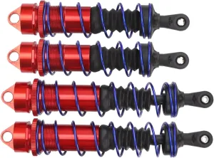Rc Shock Absorber For 1/8 120mm Front 140mm Metal Front Rear Shock Absorber Damper Set Aluminum RC Car Spare Parts Upgrade Replace
