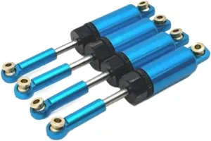 Rc Shock Absorber For Hyper Go For Mjx 14301 14302 14303 1/14 4pcs Metal Shock Absorber Rc Car Tracked Vehicle Parts And Accessories Upgrade Replacement Use