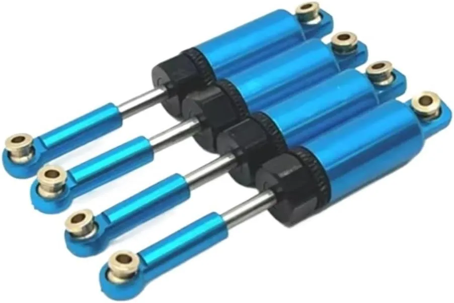 Rc Shock Absorber For Hyper Go For Mjx 14301 14302 14303 1/14 4pcs Metal Shock Absorber Rc Car Tracked Vehicle Parts And Accessories Upgrade Replacement Use