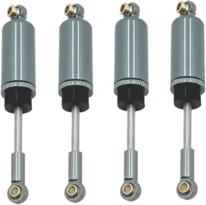 Rc Shock Absorber For MJX For Hyper Go 14209 14210 H14BM 4pcs Metal Shock Absorber RC Car Tracked Vehicle Parts And Accessories Upgrade Replacement And Use