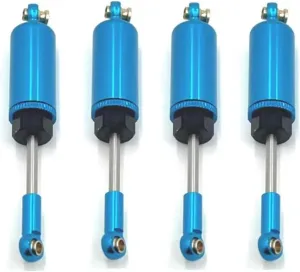 Rc Shock Absorber For SCY 16101 16102 16103 16104 16106 16201 1/16 4pcs Oil-filled Metal Shock Absorber Damper RC Car Upgrade Parts Accessories Replacement Use