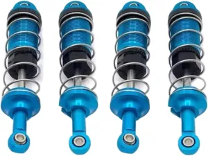 Rc Shock Absorber For SCY 16101 Pro 16102 Pro 1/16 4pcs Aluminum Shocks RC Car Off-road Vehicle Tracked Vehicle Parts And Accessories Replacement And Use