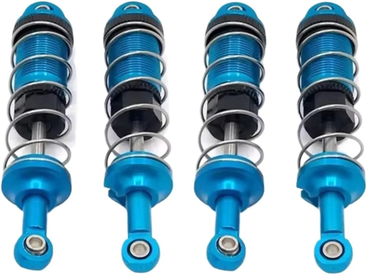 Rc Shock Absorber For SCY 16101 Pro 16102 Pro 1/16 4pcs Aluminum Shocks RC Car Off-road Vehicle Tracked Vehicle Parts And Accessories Replacement And Use