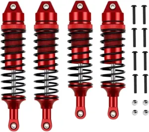 Rc Shock Absorber For Traxxas For Slash 4X4 For VXL 2WD For Rustler For Stampede For Hoss 1/10 Metal Front And Rear Shock Absorber RC Car Parts Replacement