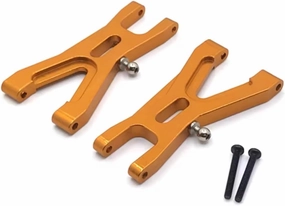 RC Car DIY Parts for WLtoys A949 A959 A969 A979 K929 Metal Modified Rear for Swing Arm Remote Control Crawler Car Upgrade Parts Accessories(Yellow)