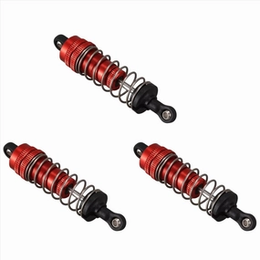 RC Car Shock Absorbers Compatible With 144001 1/14 4WD RC Drift For Racing Car Upgrade Parts Replacement Accessory 3Pcs Metal Shock Absorbers Damper