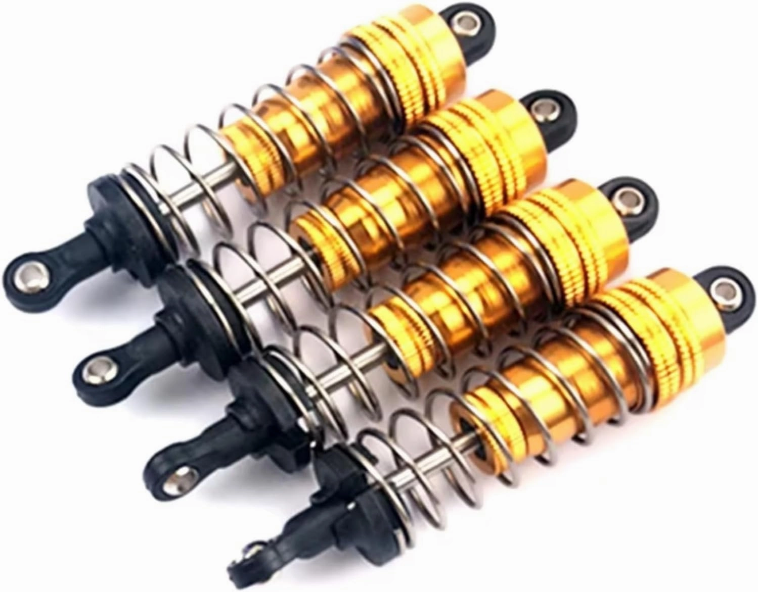 RC Car Shock Absorbers Compatible With Wltoys 144001 1/14 RC Drift For Racing Car Upgrade Parts Replacement Accessory 4Pcs Metal Shock Absorber Damper