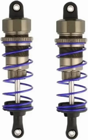 RC Car Shock Absorbers Compatible With ZD For Racing LRP For Hobao 1/10 RC Car Parts For Buggy Truck 92mm Front 105mm Rear Shock Absorber Damper Suspension(105mm)