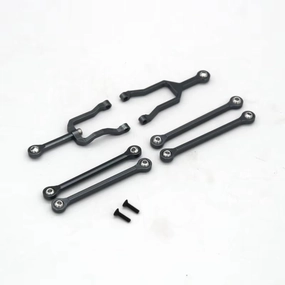 RC Car Upgrade Part for Kyosho for Mini-Z 4X4 for Jimny Hynix for Small for Climbing RC Remote Control Car Metal Upgrade Accessories Set Rod(Gray)