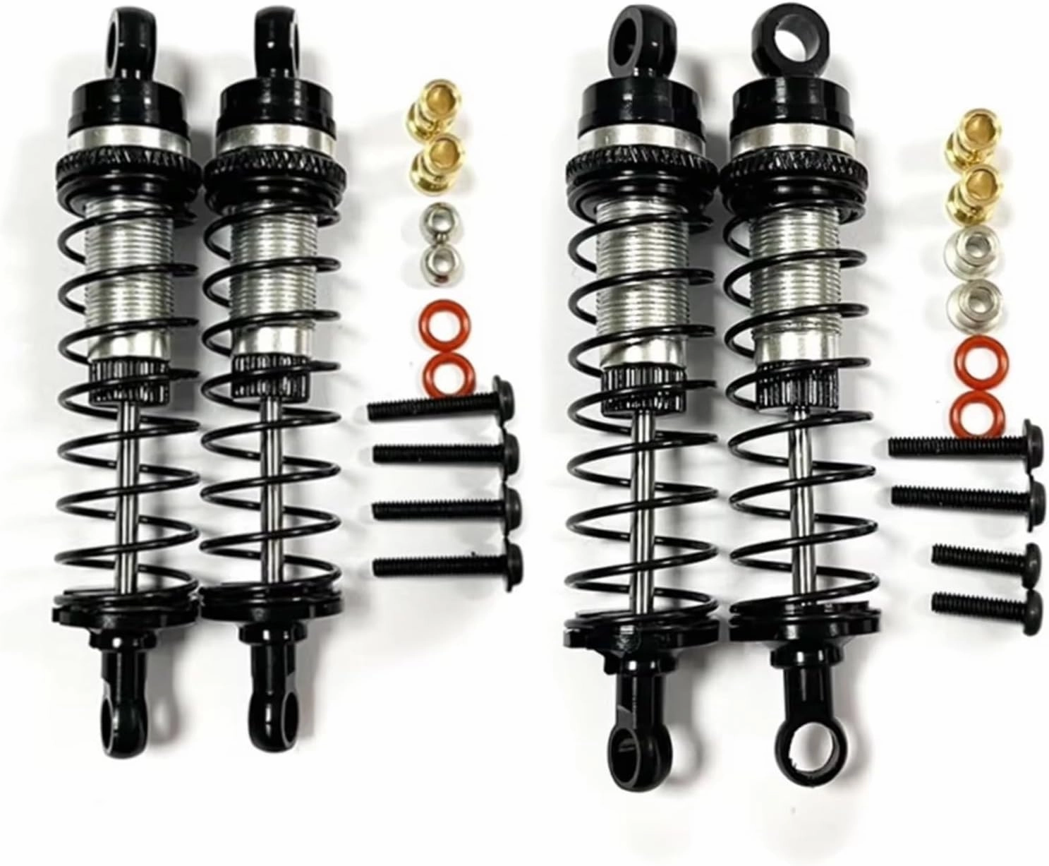 RC Shock Absorber Compatible With Losi For Mini-T 2.0 For Mini-B 1/16 1/18 RC Truck Car Upgrades Parts Metal Front And Rear Shock Absorber Damper