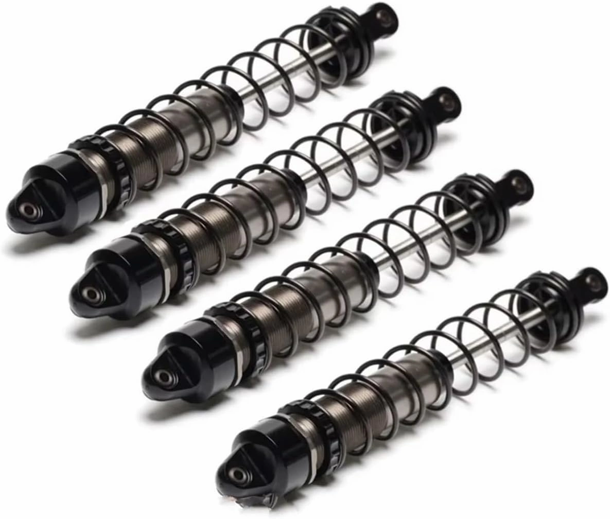 Rc Shock Absorber For HPI 1/8 For Savage For Flux 4.6 5.9 A720 1:8 Shocks Absorber135MM-165MM RC Damper 102365 Alloy Fits 5MM Shafts RC Car Parts Replacement(4pcs)
