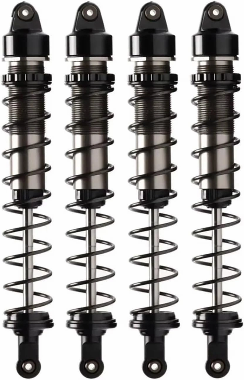 Rc Shock Absorber For HPI 1/8 For Savage For Flux 4.6 5.9 A720 1:8 Shocks Absorber135MM-165MM RC Damper 102365 Alloy Fits 5MM Shafts RC Car Parts Replacement(4pcs)