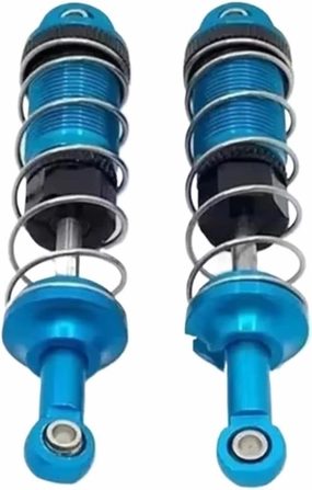 Rc Shock Absorber For Jjrc Q130 2pcs Metal For Spring Shock Absorber Blue RC Car Off-road Vehicle Tracked Vehicle Parts And Accessories Upgrade Replacement