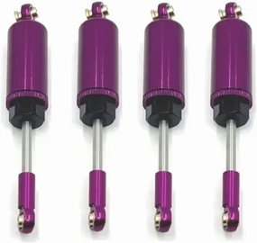 Rc Shock Absorber For MJX For Hyper Go 14209 14210 1/14 4pcs Metal Shock Absorber Rc Car Tracked Vehicle Parts And Accessories Upgrade Replacement And Use