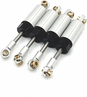 Rc Shock Absorber For MN98 For MN99S MN86 1/12 4pcs Metal Shock Absorber Rc Car Off-road Vehicle Tracked Vehicle Parts And Accessories Upgrade Replacement Use