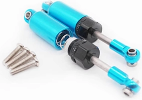 Rc Shock Absorber For WLtoys A959-B A949 A959 A969 A979 1/18 2pcs Metal Shock Absorbers Blue RC Car Parts Parts And Accessories Upgrade Replacement And Use