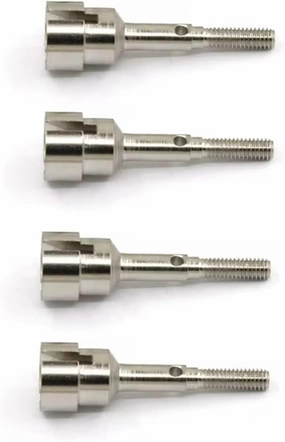 RC Transmission Shaft Compatible with Wltoys 104001 1/10 RC Car Upgrade Parts Accessories 4Pcs Metal Drive Shaft Cup Wheel Axle Driveshaft