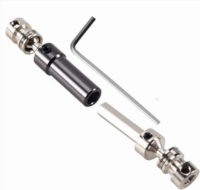 RC Transmission Shaft Compatible with Wltoys 12428 12423 1:12 RC Car Short Course for Desert for Buggy Metal Rear Center Drive Shaft CVD Transmission Shaft