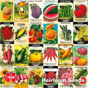 Re-marks - Heirloom Seeds 1,000-Piece Jigsaw Puzzle
