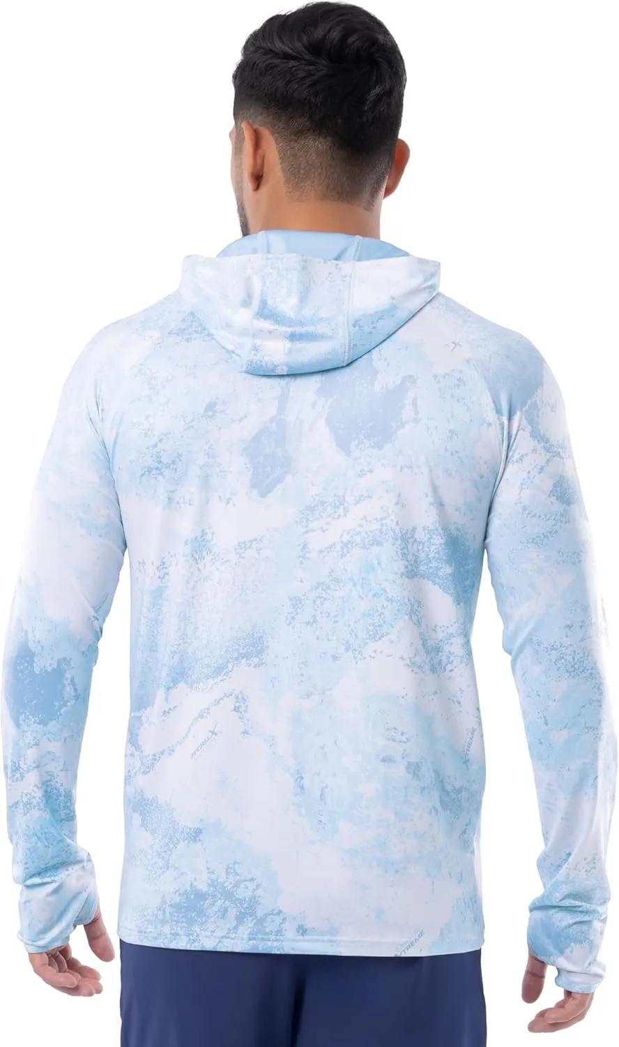 Realtree Men's Technical Flex Raglan Performance Pullover Fishing Hoodie