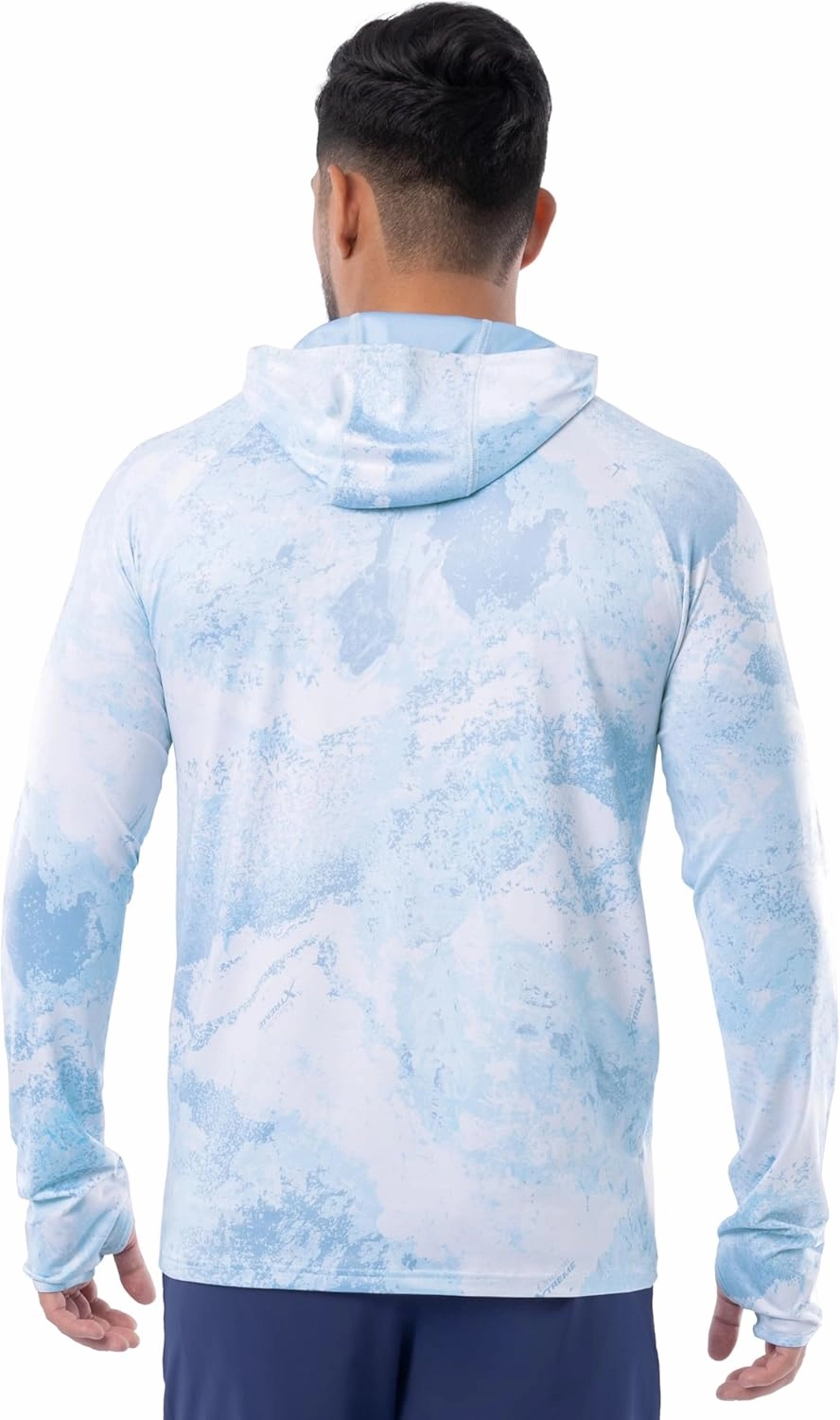 Realtree Men's Technical Flex Raglan Performance Pullover Fishing Hoodie
