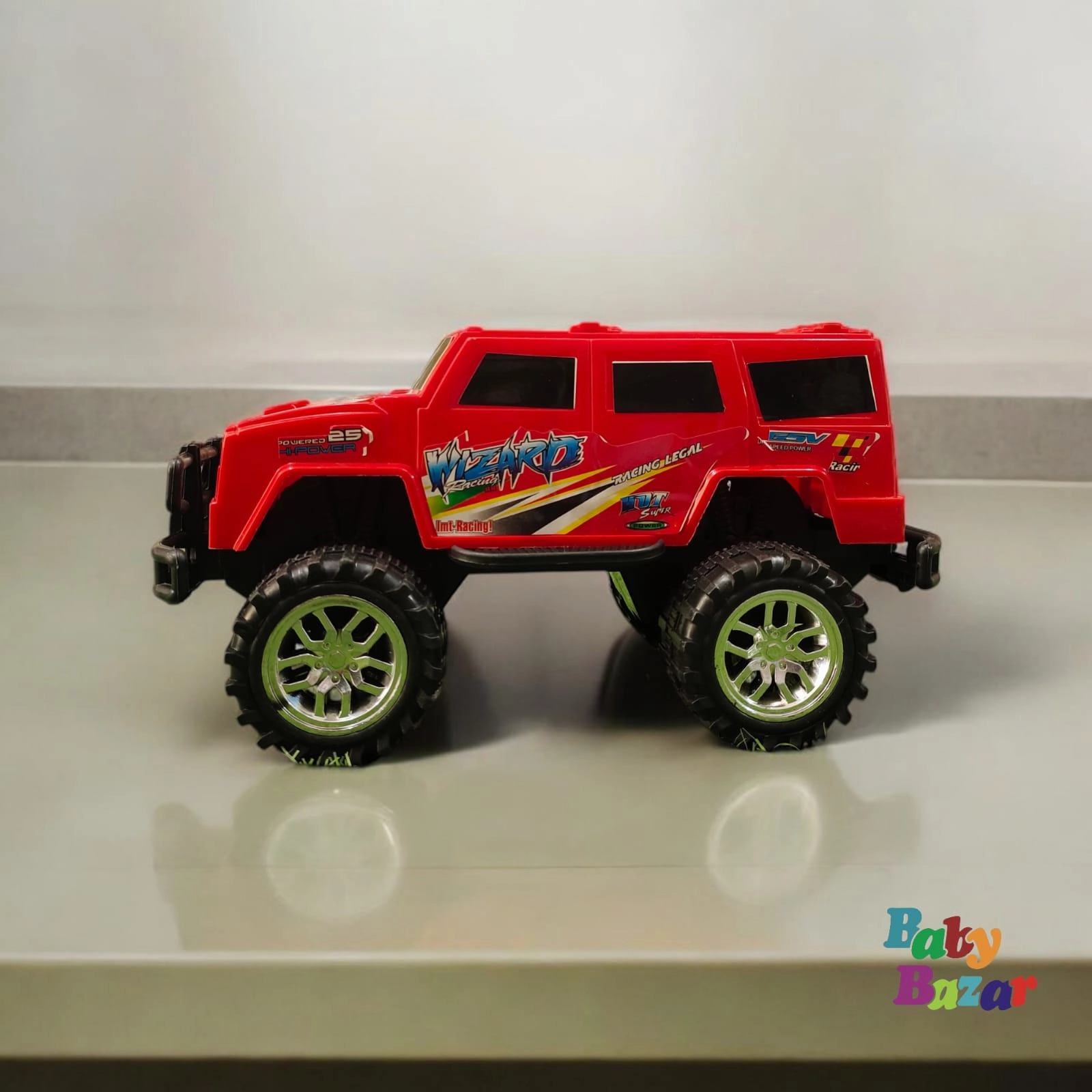 Red Color Jeep Shaped Toy Car for Baby Boys Fun and Durable Vehicle Toy for Kids
