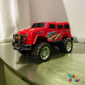 Red Color Jeep Shaped Toy Car for Baby Boys Fun and Durable Vehicle Toy for Kids