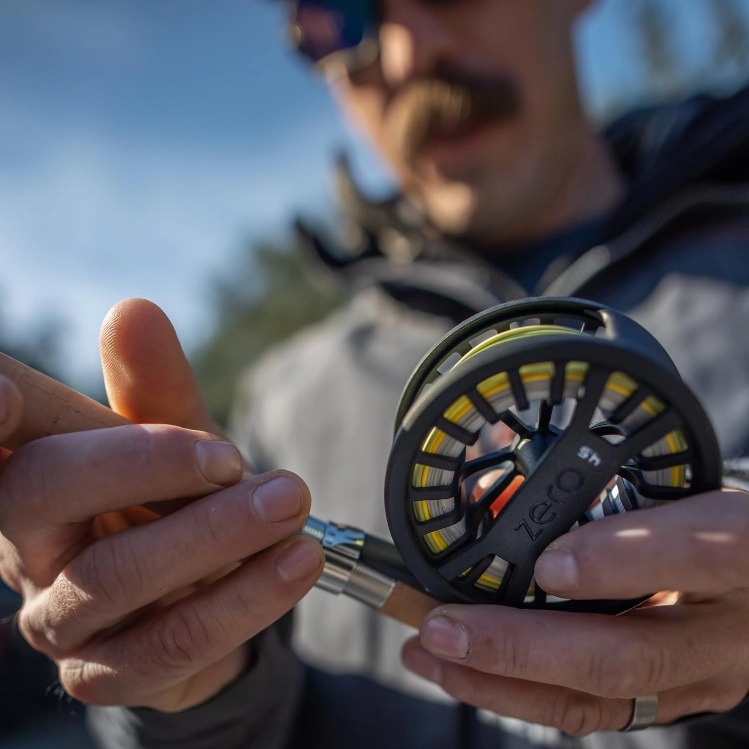 Redington Zero Fly Fishing Reel, Lightweight Design for Trout, Clicker Drag System