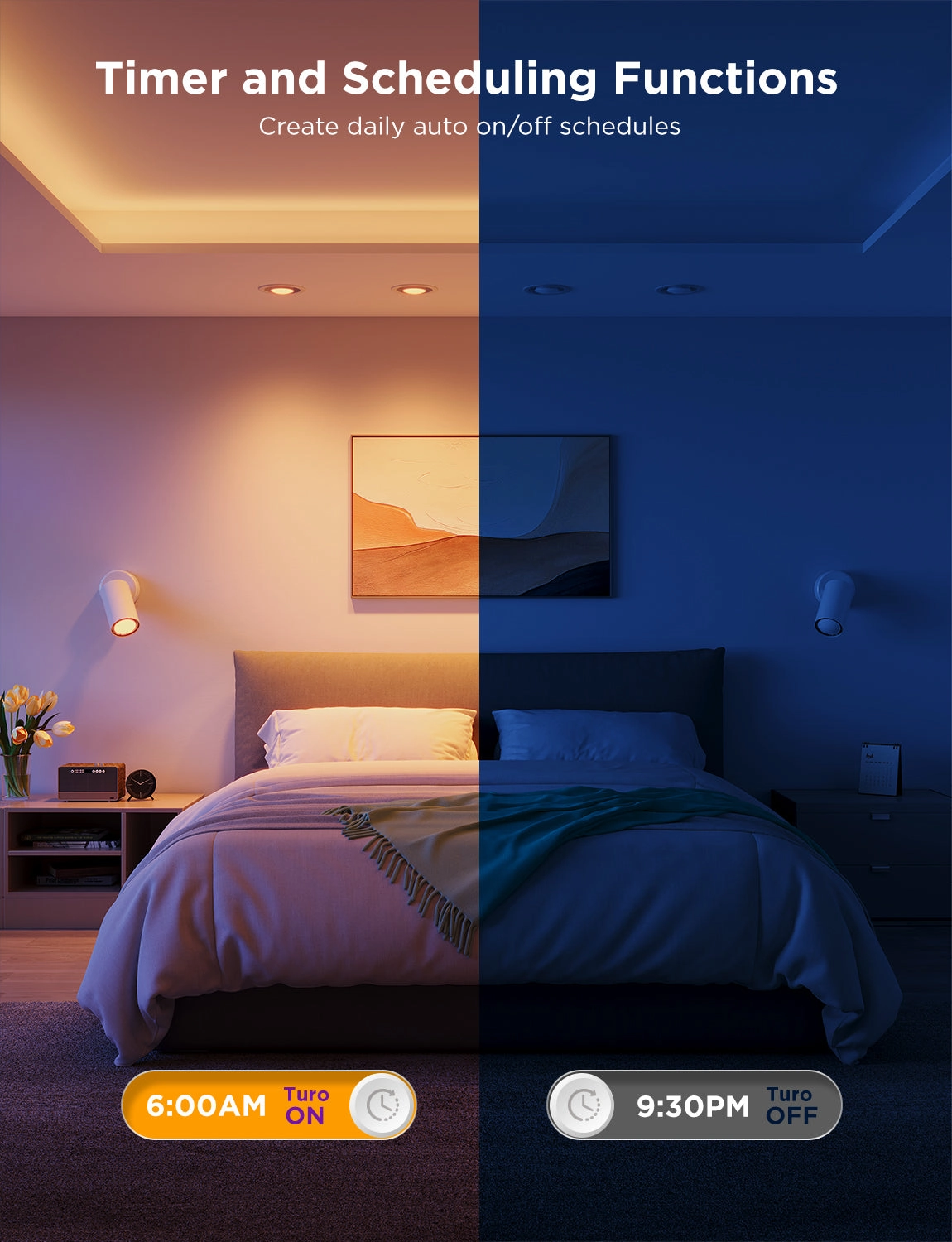 Refurbished Govee RGBWW Smart Light Bulbs