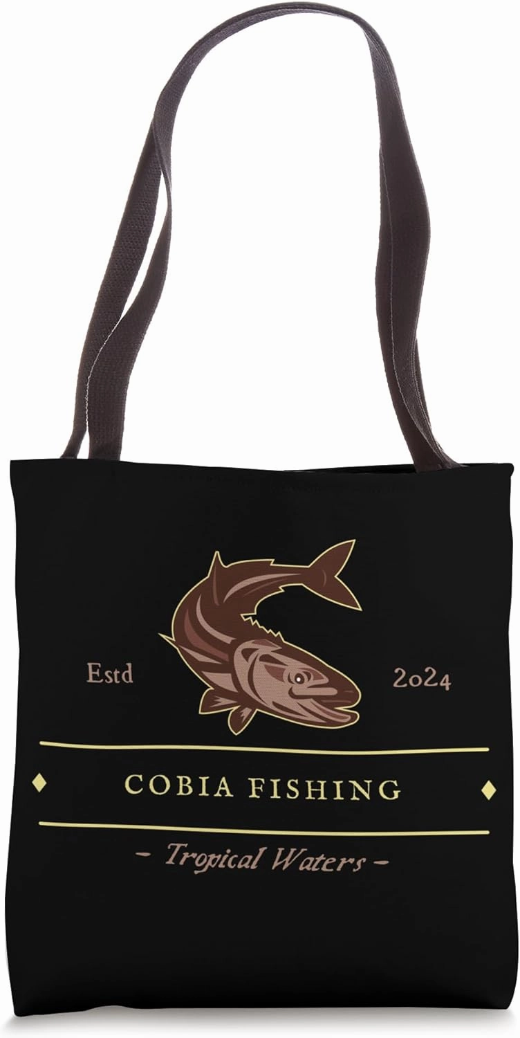Saltwater Fish Fishing Cobia Fishing Lures Tote Bag